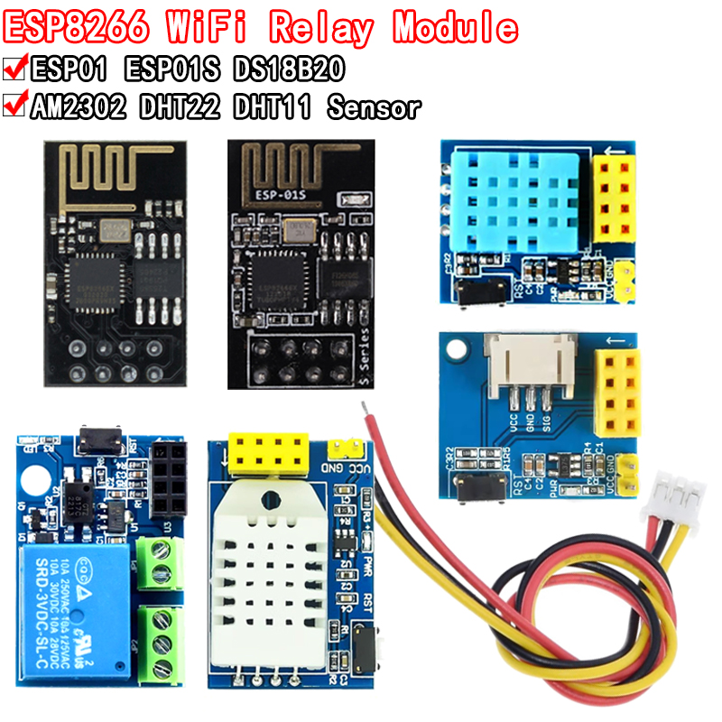 ESP8266 5V WiFi relay module D - Dht11 ulasan dan harga