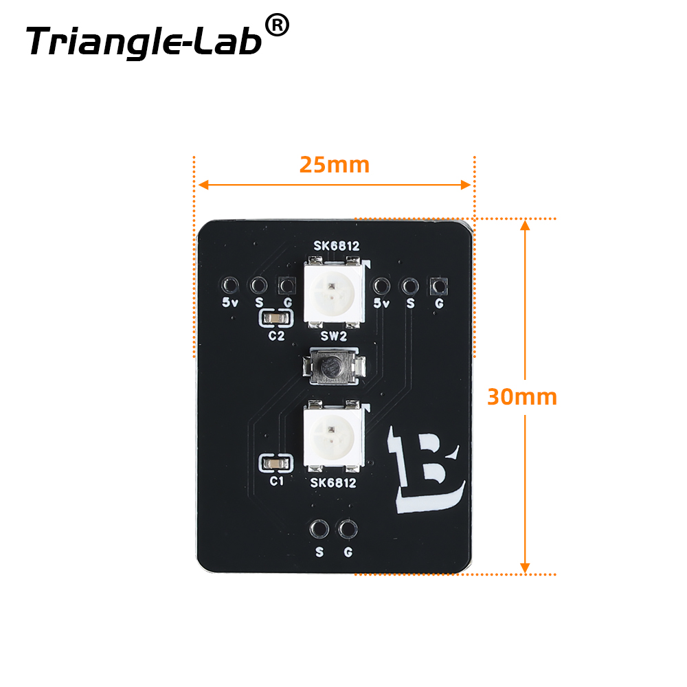 Trianglelab® Unwelded QuattroB - Neopixel ulasan dan harga