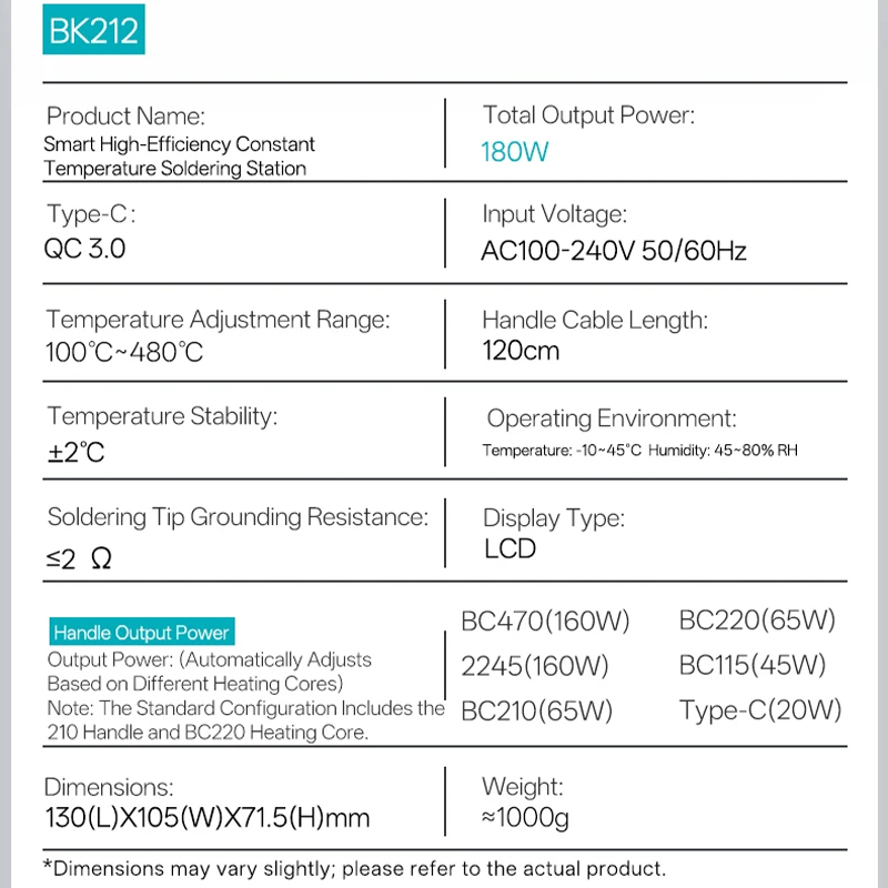 Bakon BK212 Smart Soldering St - Soldering Iron Temperature Probe ulasan dan harga