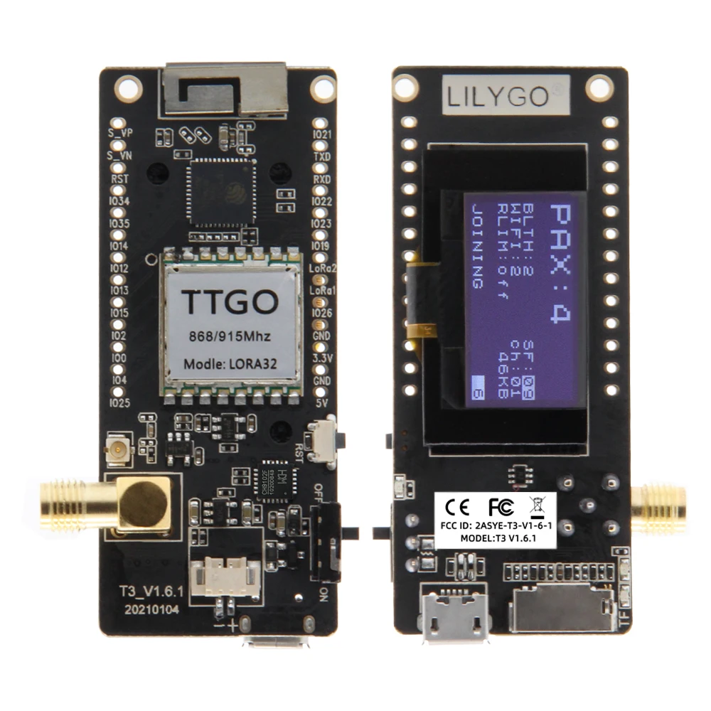 LILYGO® TTGO LoRa32 V2.1_1.6 V - Sd Card Module ulasan dan harga