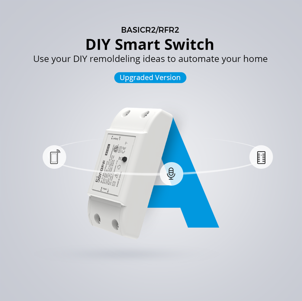 Smart Switch 1-10Pcs SONOFF RF - Relay Module 1 Channel ulasan dan harga