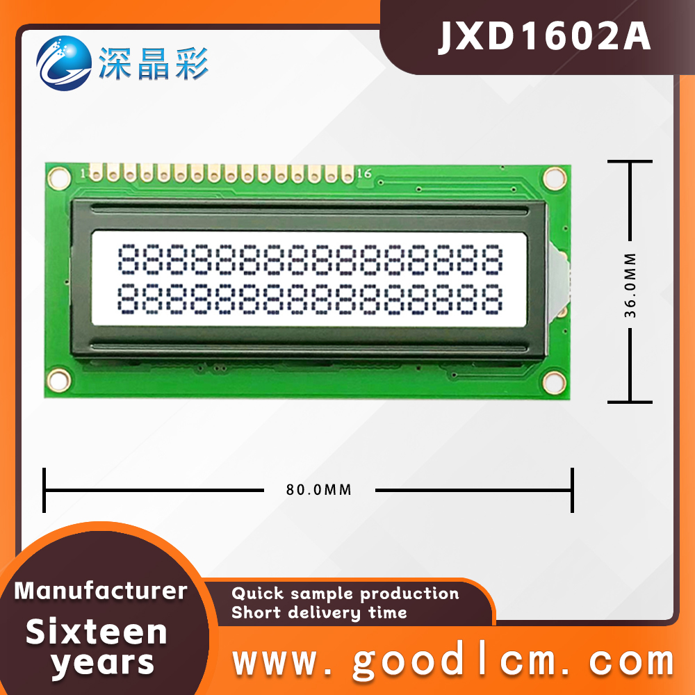 1602a 2x16 LCD Display 16x02 I - Lcd 1602 ulasan dan harga