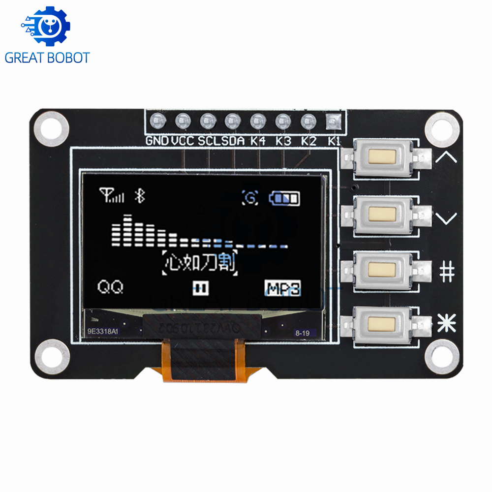 1~2pcs 0.96 inch OLED IIC Whit - Ssd1306 ulasan dan harga