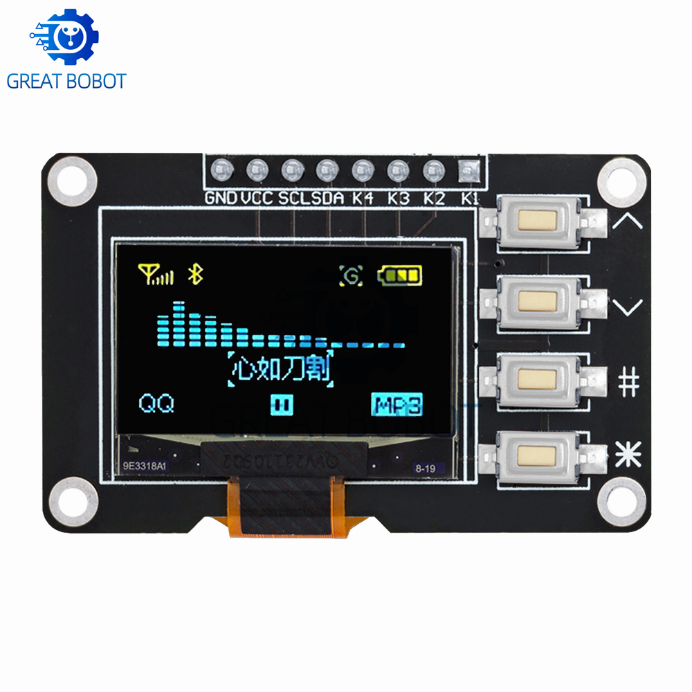 1~2pcs 0.96 inch OLED IIC Whit - Ssd1306 ulasan dan harga