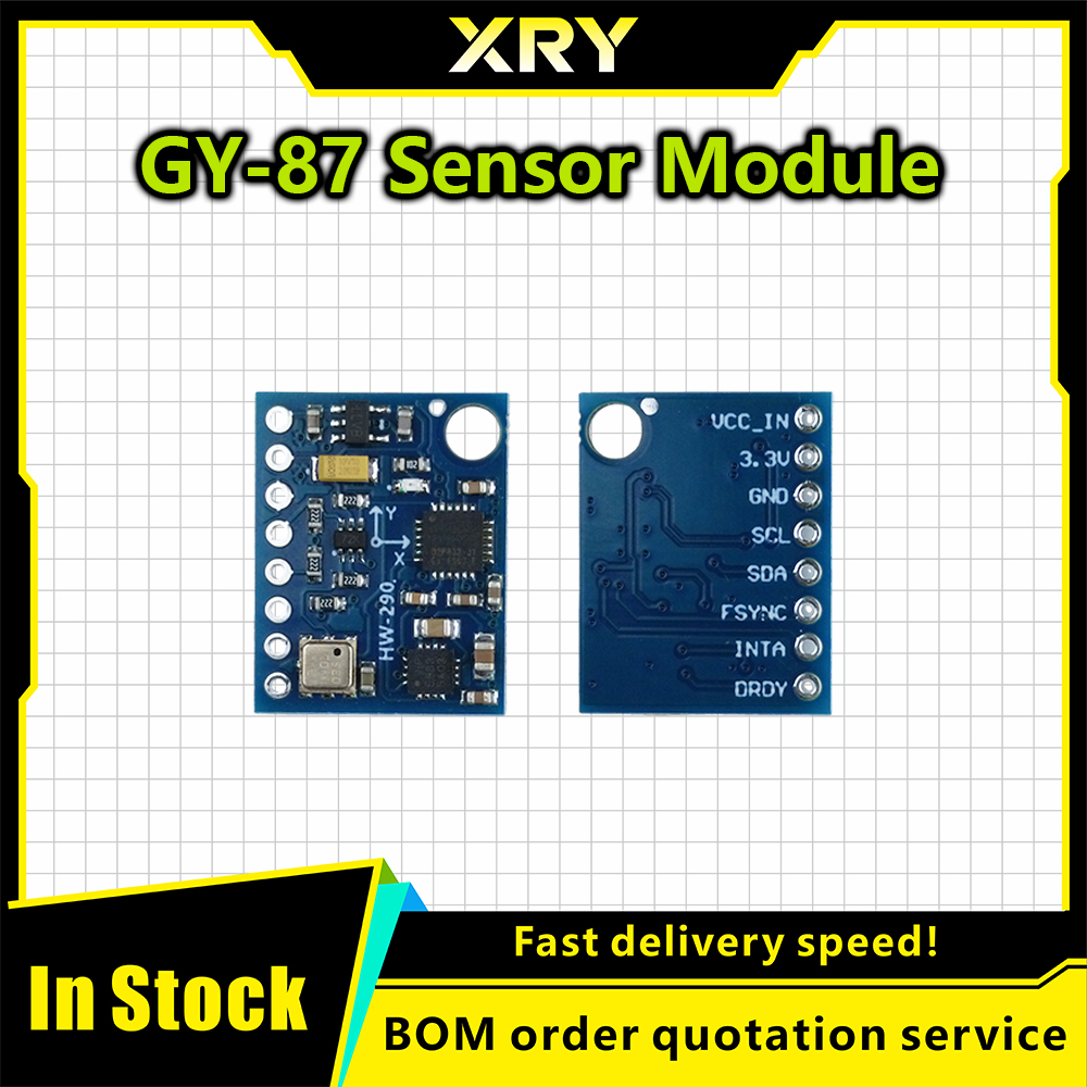 XRY GY-87 10DOF IMU Sensor Mod - Mpu6050 ulasan dan harga
