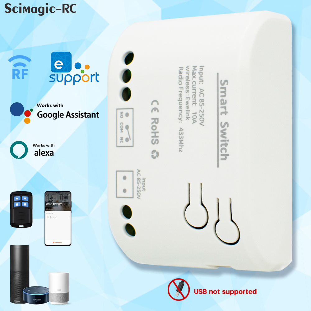 EWelink WiFi Smart Garage Door - Ir Remote Module ulasan dan harga