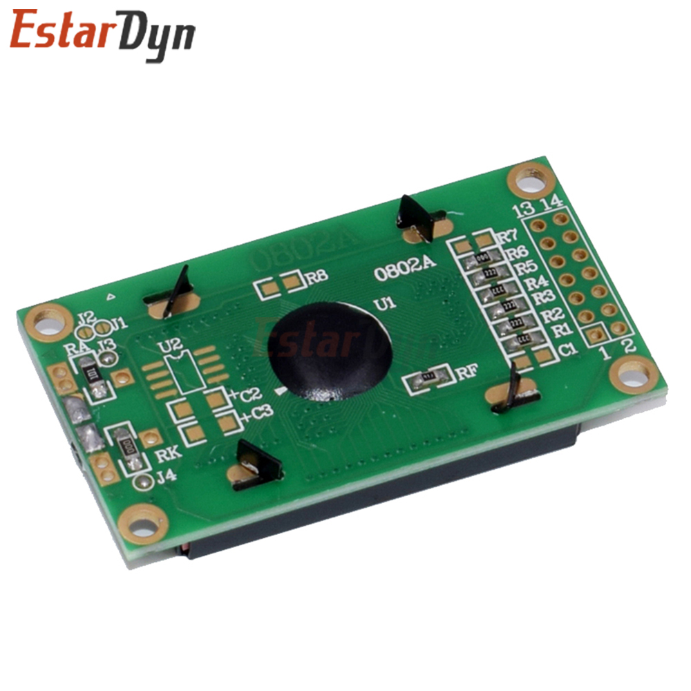0802 LCD 8x2 Character LCD Dis - Lcd 1602 ulasan dan harga