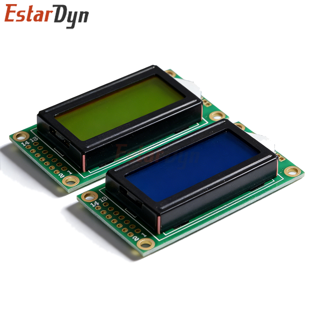 0802 LCD 8x2 Character LCD Dis - Lcd 1602 ulasan dan harga