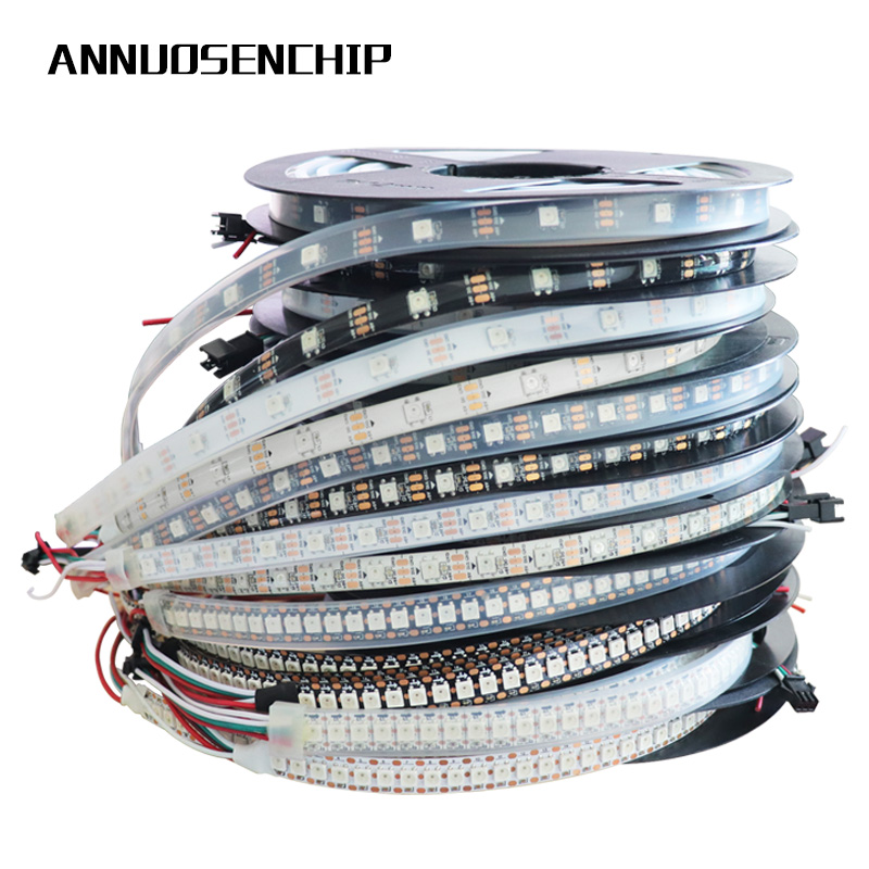 1m/5m WS2812B 30/60/144 leds/m - Ws2812B Strip 5V ulasan dan harga