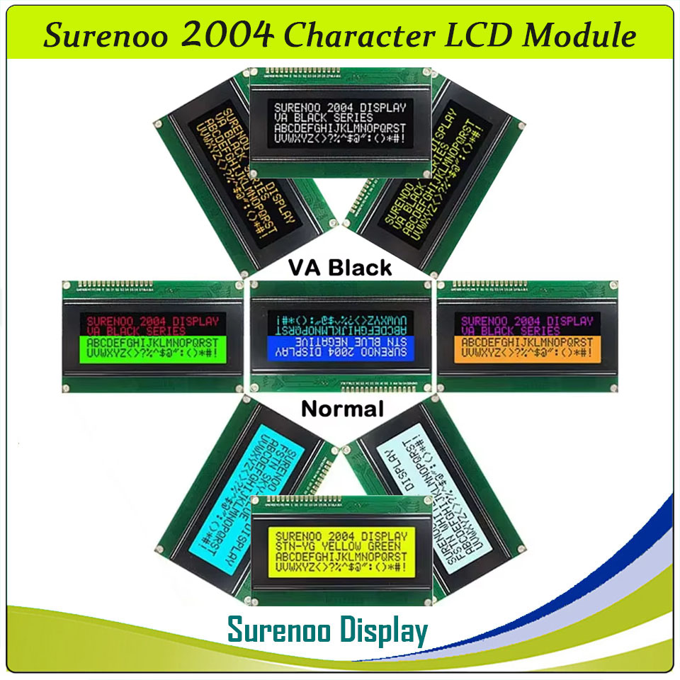 Surenoo 204 20X4 2004 Characte - Lcd 1602 ulasan dan harga