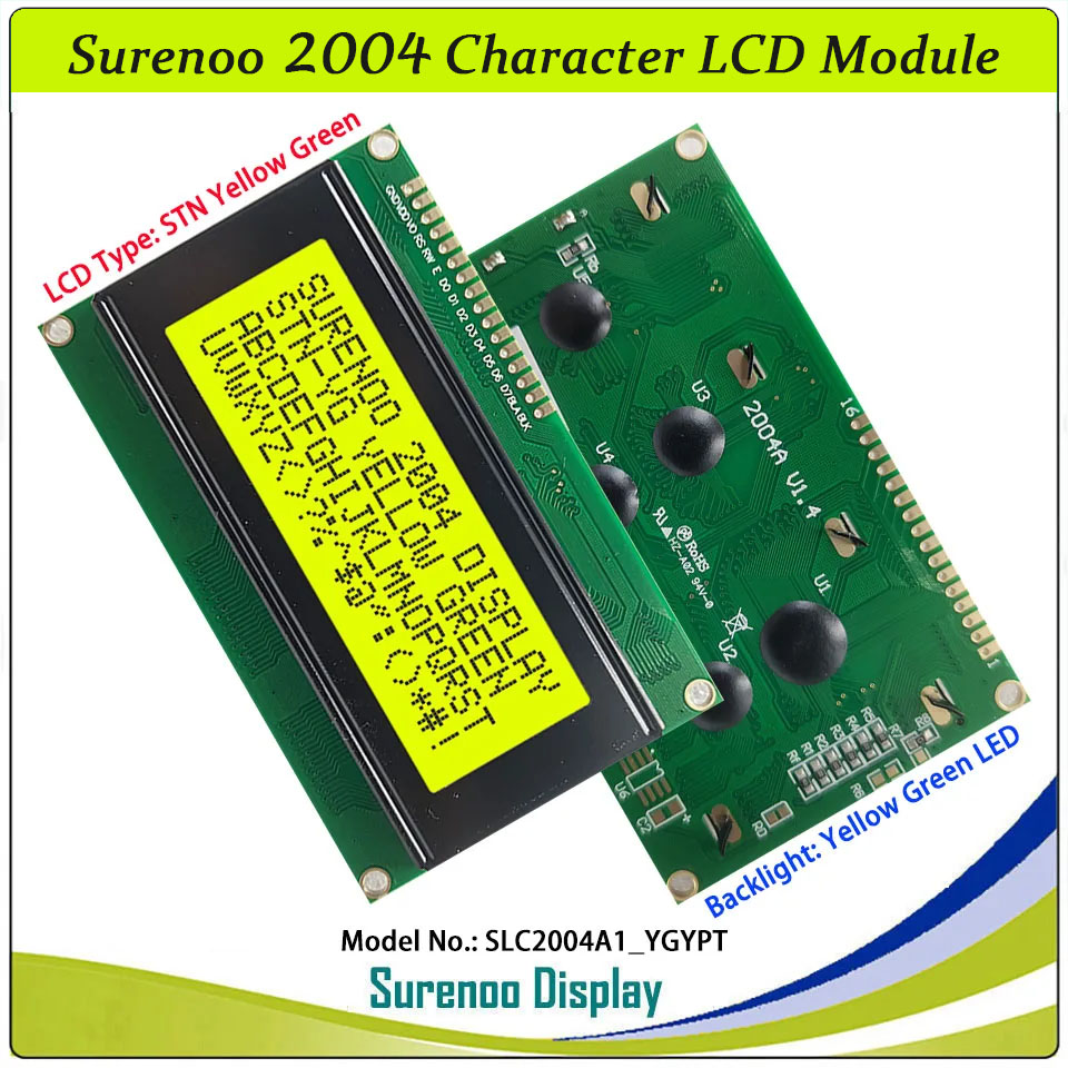 Surenoo 204 20X4 2004 Characte - Lcd 1602 ulasan dan harga