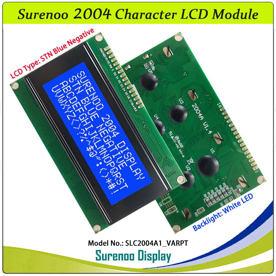 Surenoo 204 20X4 2004 Characte - Lcd 1602 ulasan dan harga